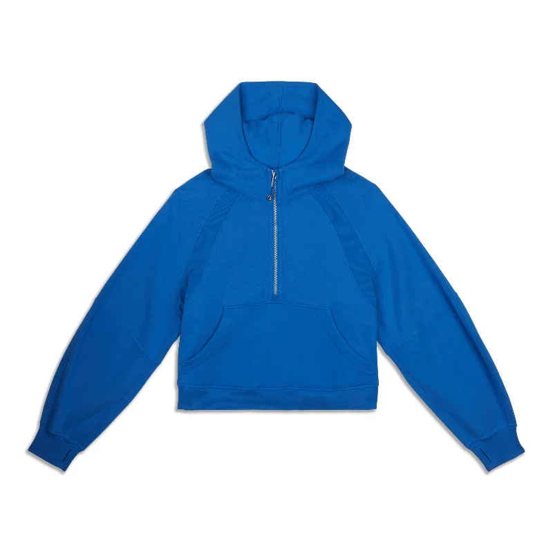Scuba Oversized Half-Zip Hoodie - Resale