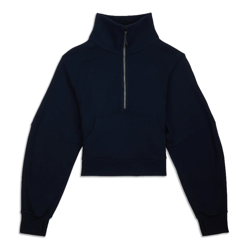 Scuba Oversized Funnel-Neck Half Zip - Resale