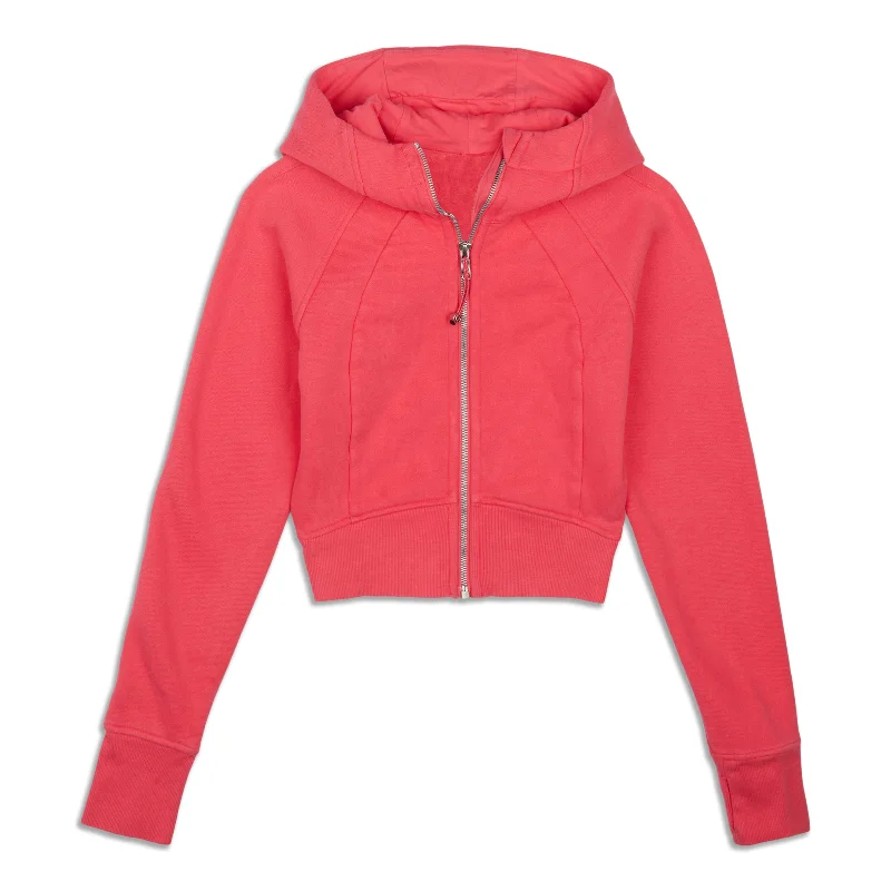 Scuba Full-Zip Cropped Hoodie - Resale