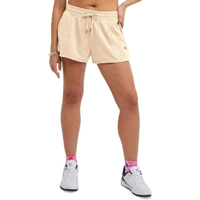 Champion Womens Fitness Workout Shorts Soft Cotton Hoodie