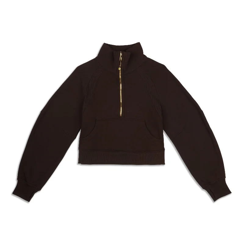 Scuba Oversized Funnel-Neck Half Zip - Resale