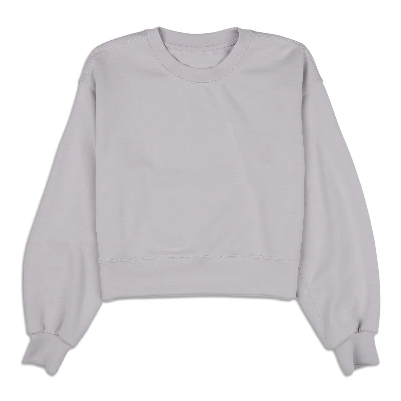 Perfectly Oversized Cropped Crew - Resale