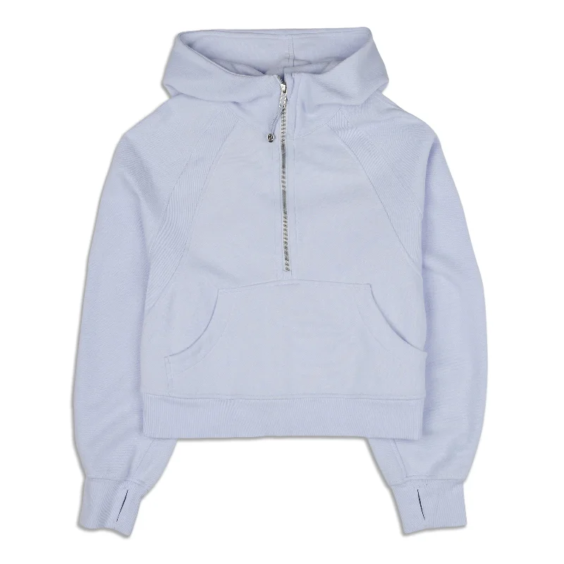 Scuba Oversized Half-Zip Hoodie