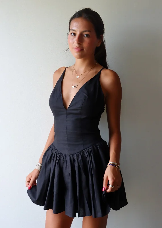 Back In Black Dress ★ Black A-line mini dresses