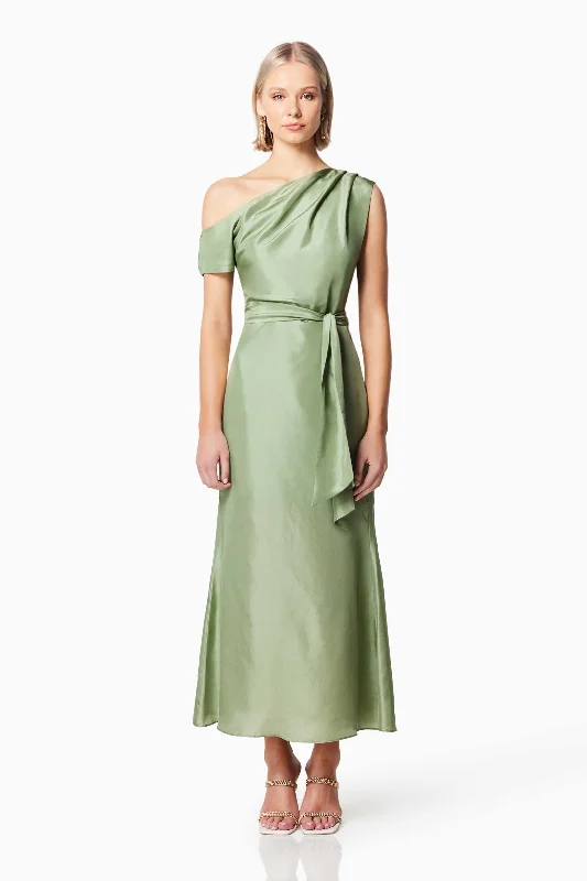 Elliatt Finesse Dress - Sage Halter unclassified dresses