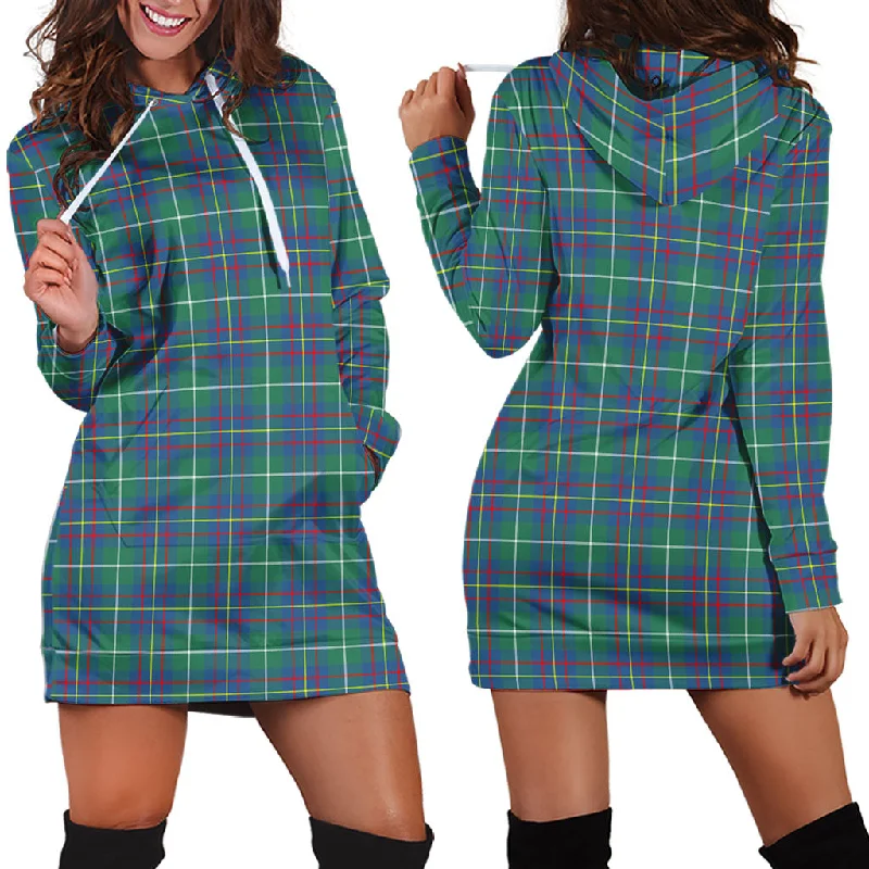 Inglis Ancient Tartan Hoodie Dress A-line unclassified dresses