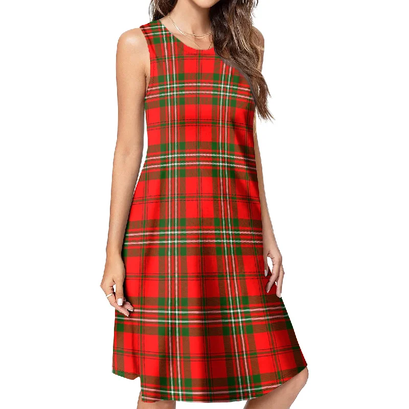 Langlands Tartan Womens Casual Dresses Stylish unclassified dresses