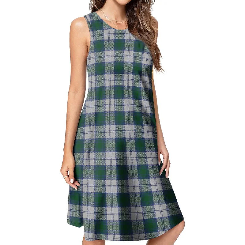 Lindsay Dress Tartan Womens Casual Dresses Long unclassified dresses