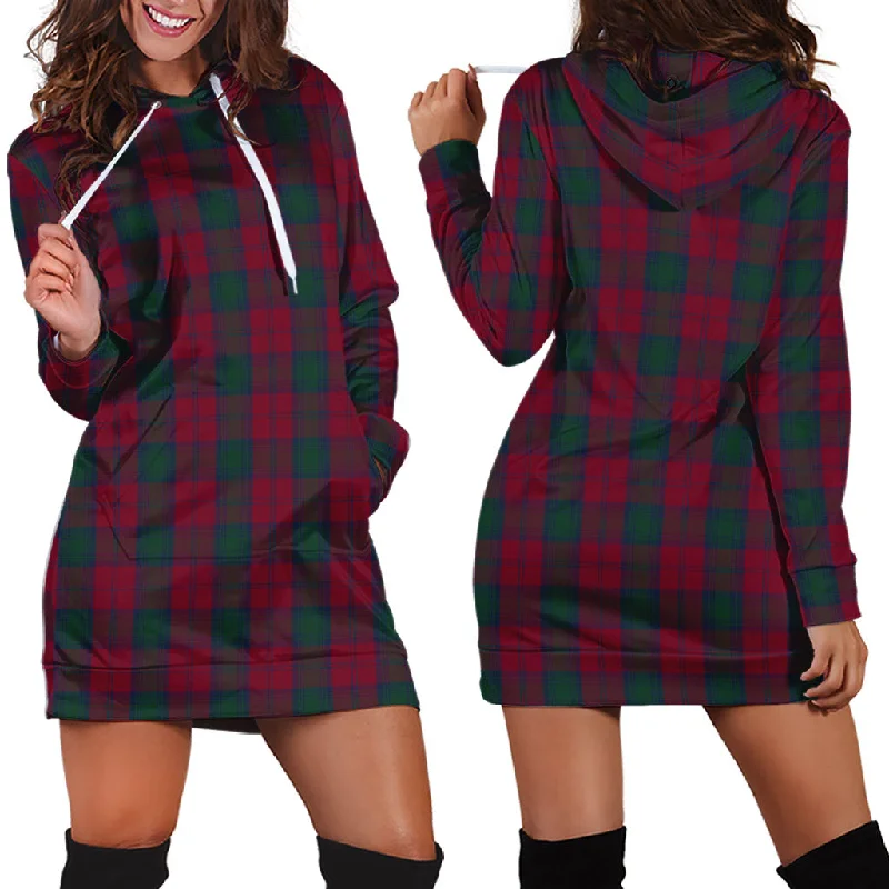 Lindsay Tartan Hoodie Dress Bright color unclassified dresses