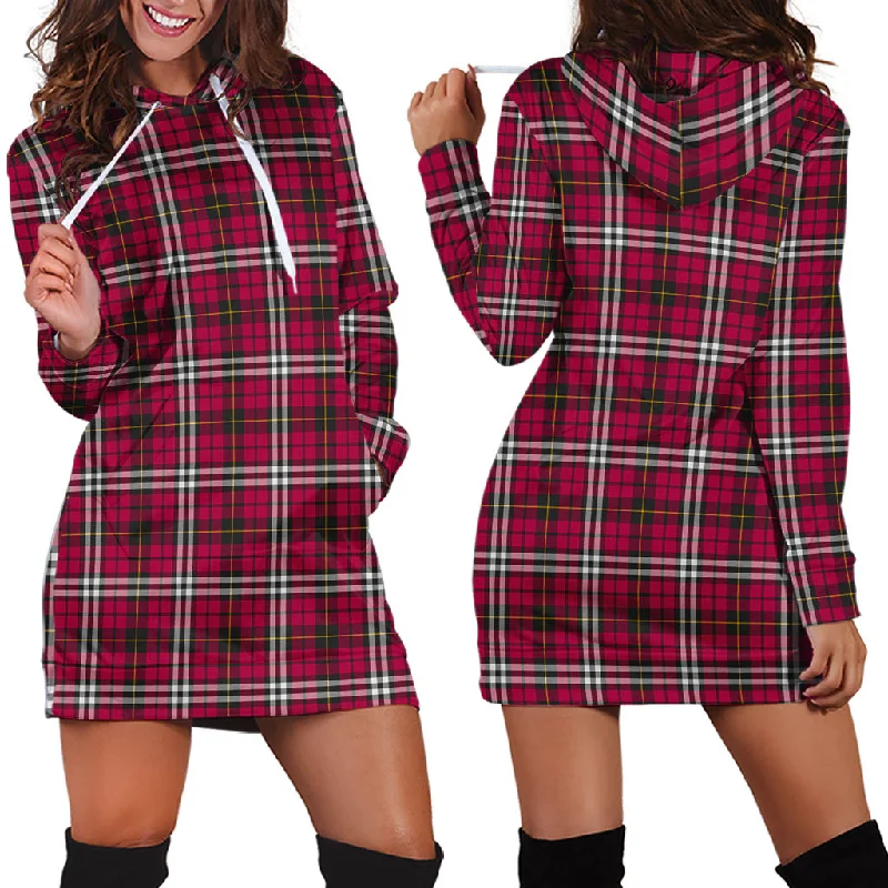 Little Tartan Hoodie Dress Bodycon unclassified dresses