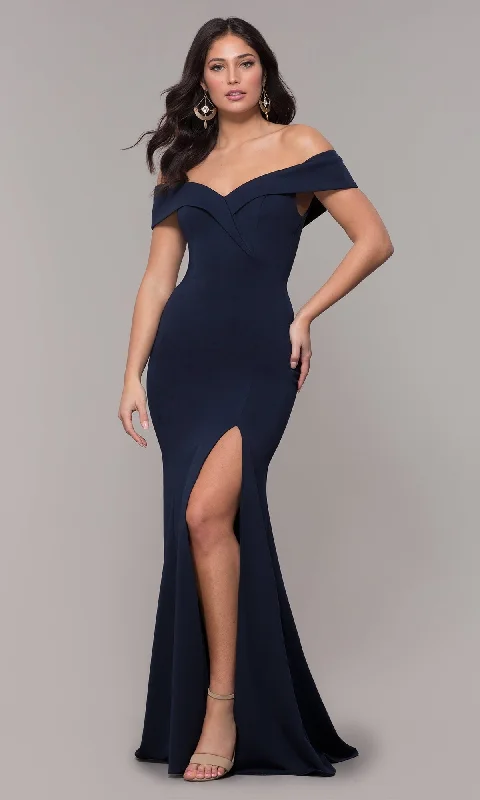 Classic Off-the-Shoulder Formal Prom Dress 8258 Date night unclassified dresses