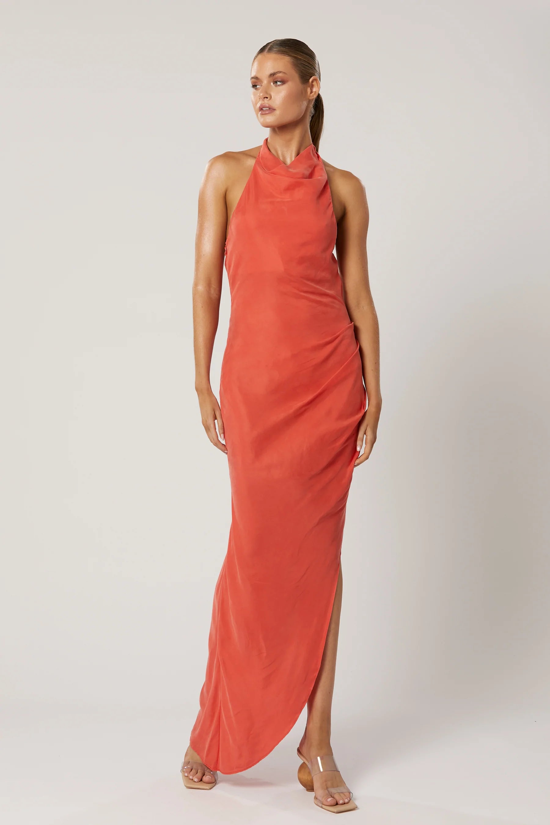 Winona Marcella Halter Dress - Scarlet Velvet unclassified dresses