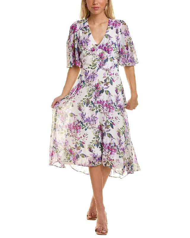 MAISON TARA Ruffle Maxi Dress Midi Maxi Outfit