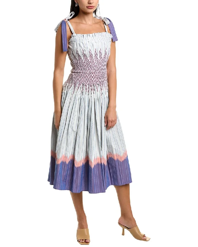 Hunter Bell Juliette Midi Dress Printed Midi Skirt